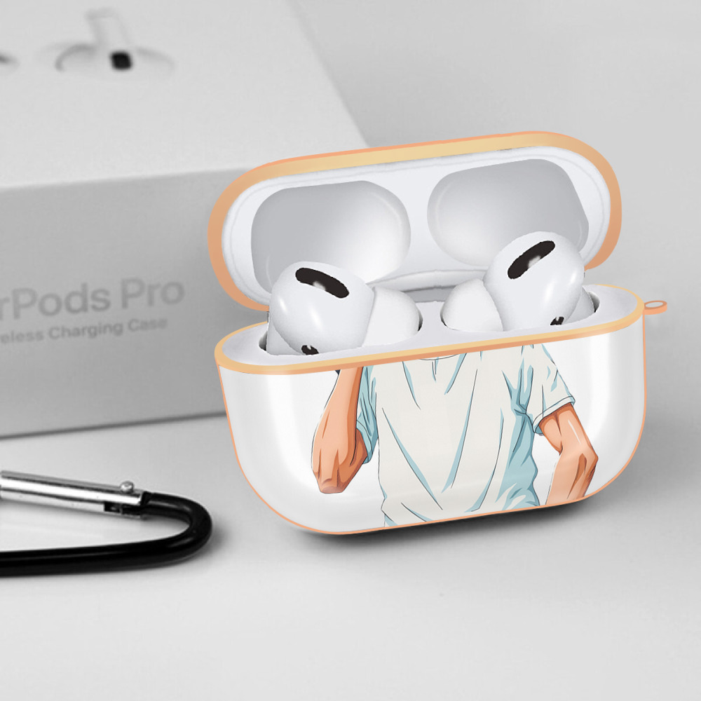 SLAM DUNK／スラムダンク 【AirPods Pro用】ハードシェル保護ケース｜耐衝撃・防指紋・カラビナ付き商品仕様