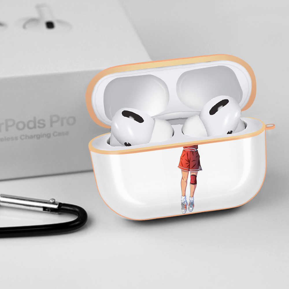 SLAM DUNK／スラムダンク 【AirPods Pro用】ハードシェル保護ケース｜耐衝撃・防指紋・カラビナ付き商品仕様