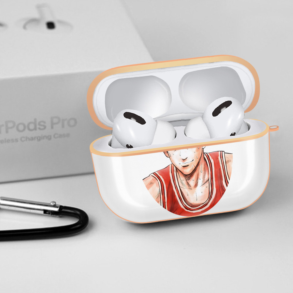 SLAM DUNK／スラムダンク 【AirPods Pro用】ハードシェル保護ケース｜耐衝撃・防指紋・カラビナ付き商品仕様