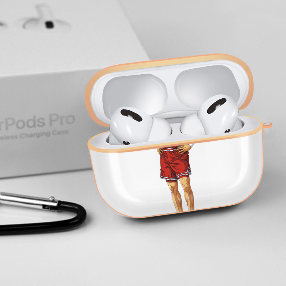 SLAM DUNK／スラムダンク 【AirPods Pro用】ハードシェル保護ケース｜耐衝撃・防指紋・カラビナ付き商品仕様