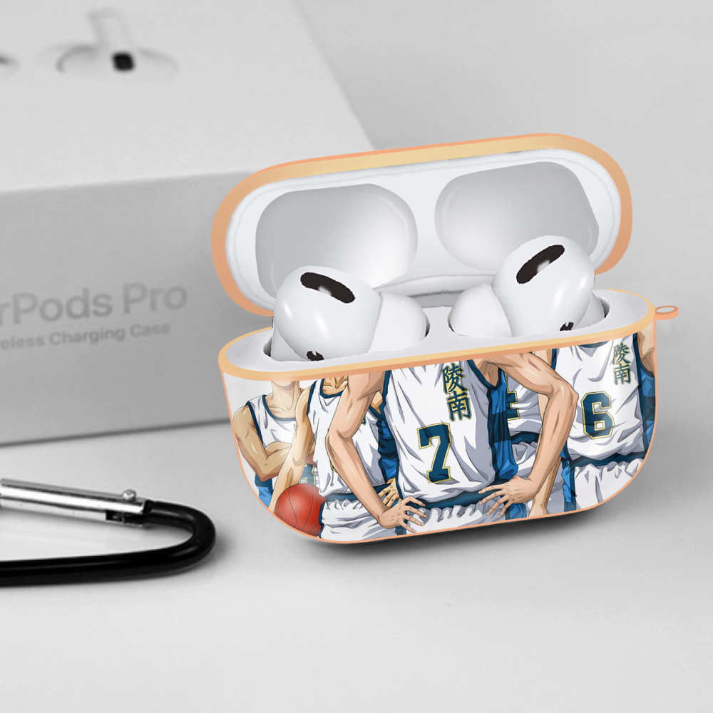 SLAM DUNK／スラムダンク 【AirPods Pro用】ハードシェル保護ケース｜耐衝撃・防指紋・カラビナ付き商品仕様