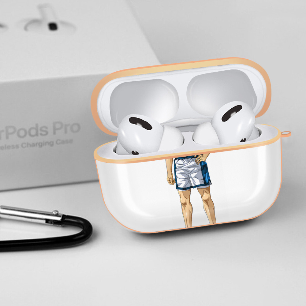 SLAM DUNK／スラムダンク 【AirPods Pro用】ハードシェル保護ケース｜耐衝撃・防指紋・カラビナ付き商品仕様