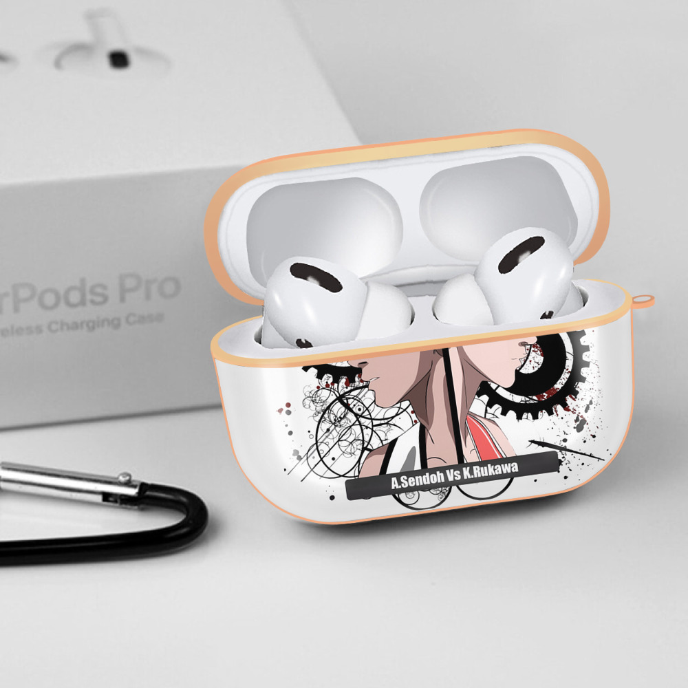 SLAM DUNK／スラムダンク 【AirPods Pro用】ハードシェル保護ケース｜耐衝撃・防指紋・カラビナ付き商品仕様