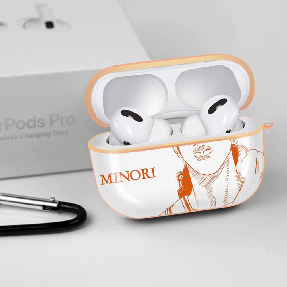 SLAM DUNK／スラムダンク 【AirPods Pro用】ハードシェル保護ケース｜耐衝撃・防指紋・カラビナ付き商品仕様