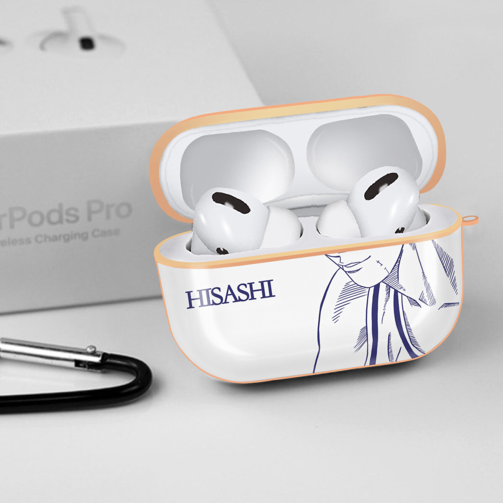 SLAM DUNK／スラムダンク 【AirPods Pro用】ハードシェル保護ケース｜耐衝撃・防指紋・カラビナ付き商品仕様