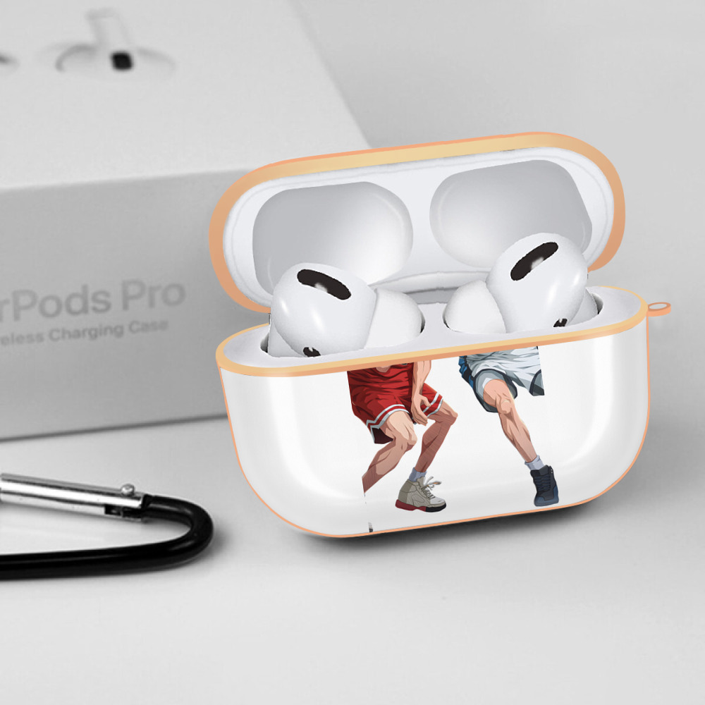 SLAM DUNK／スラムダンク 【AirPods Pro用】ハードシェル保護ケース｜耐衝撃・防指紋・カラビナ付き商品仕様