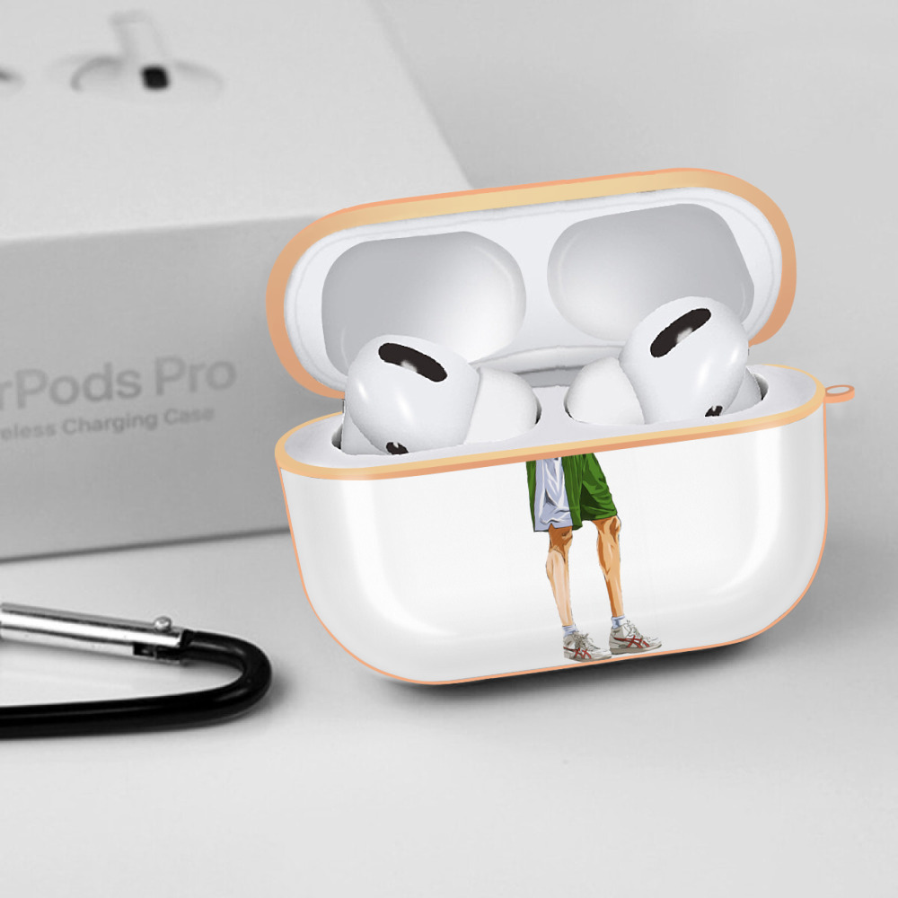 SLAM DUNK／スラムダンク 【AirPods Pro用】ハードシェル保護ケース｜耐衝撃・防指紋・カラビナ付き商品仕様