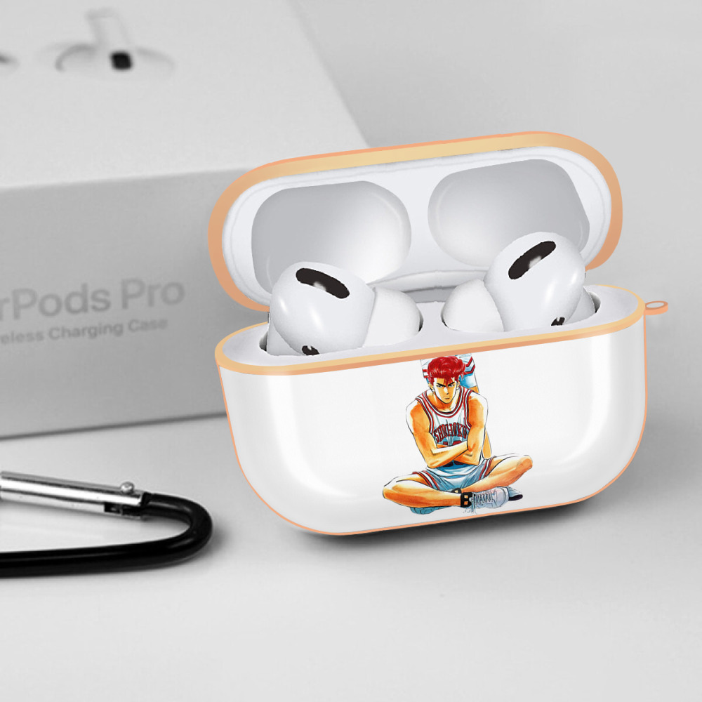 SLAM DUNK／スラムダンク 【AirPods Pro用】ハードシェル保護ケース｜耐衝撃・防指紋・カラビナ付き商品仕様
