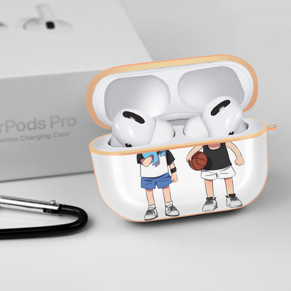SLAM DUNK／スラムダンク 【AirPods Pro用】ハードシェル保護ケース｜耐衝撃・防指紋・カラビナ付き商品仕様