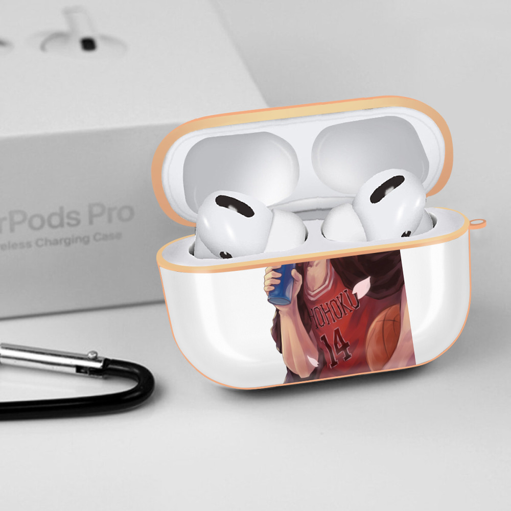 SLAM DUNK／スラムダンク 【AirPods Pro用】ハードシェル保護ケース｜耐衝撃・防指紋・カラビナ付き商品仕様