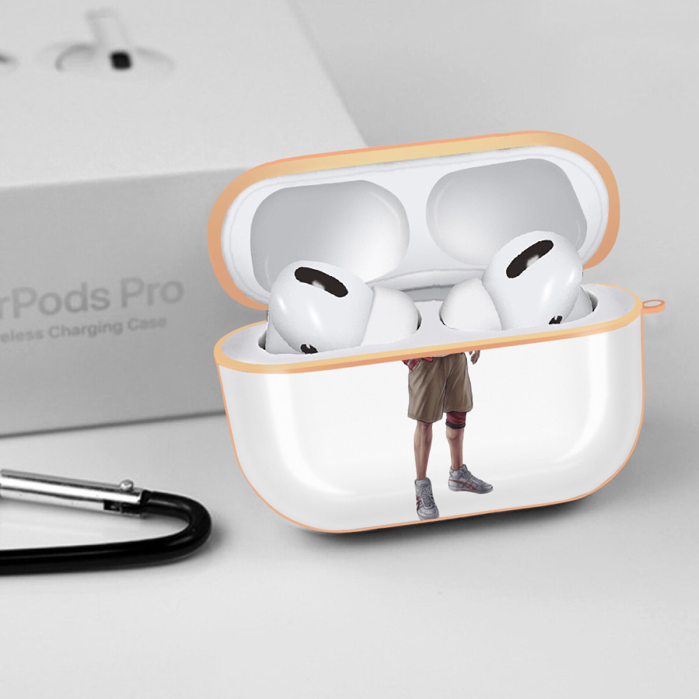 SLAM DUNK／スラムダンク 【AirPods Pro用】ハードシェル保護ケース｜耐衝撃・防指紋・カラビナ付き商品仕様