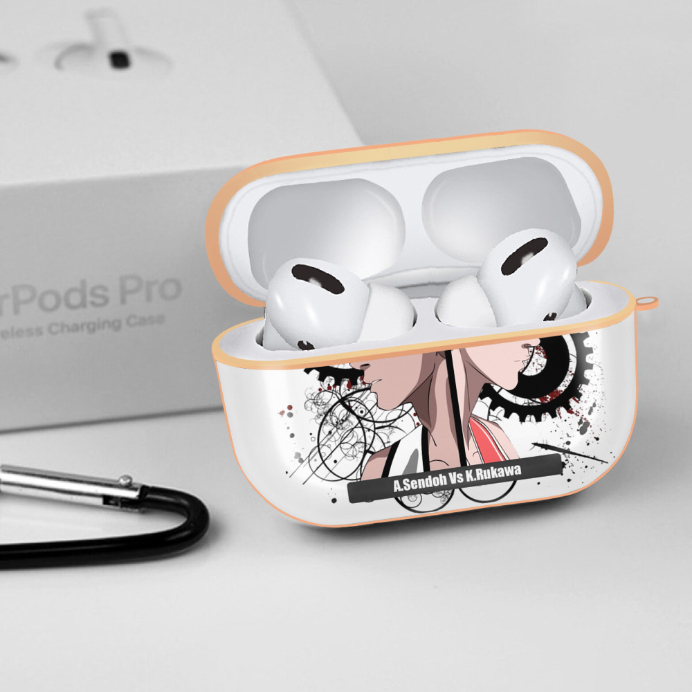 SLAM DUNK／スラムダンク 【AirPods Pro用】ハードシェル保護ケース｜耐衝撃・防指紋・カラビナ付き商品仕様