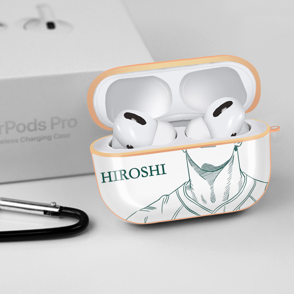 SLAM DUNK／スラムダンク 【AirPods Pro用】ハードシェル保護ケース｜耐衝撃・防指紋・カラビナ付き商品仕様