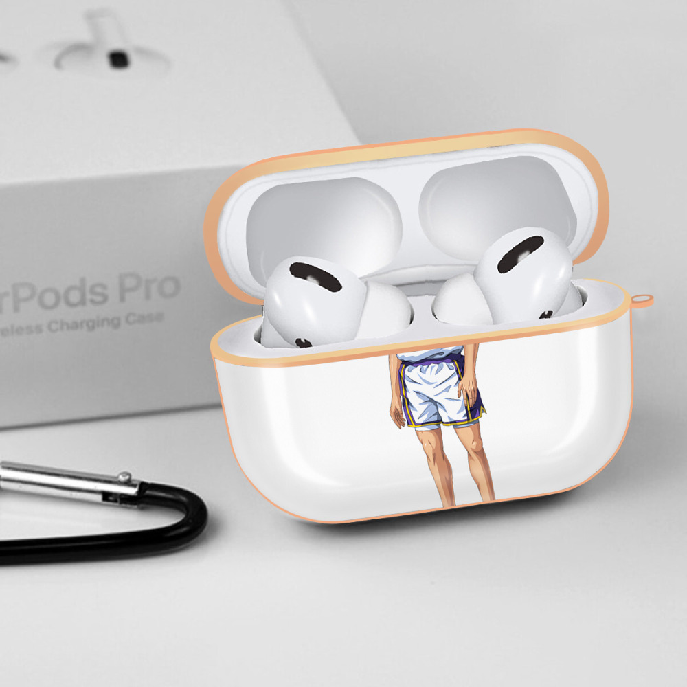 SLAM DUNK／スラムダンク 【AirPods Pro用】ハードシェル保護ケース｜耐衝撃・防指紋・カラビナ付き商品仕様