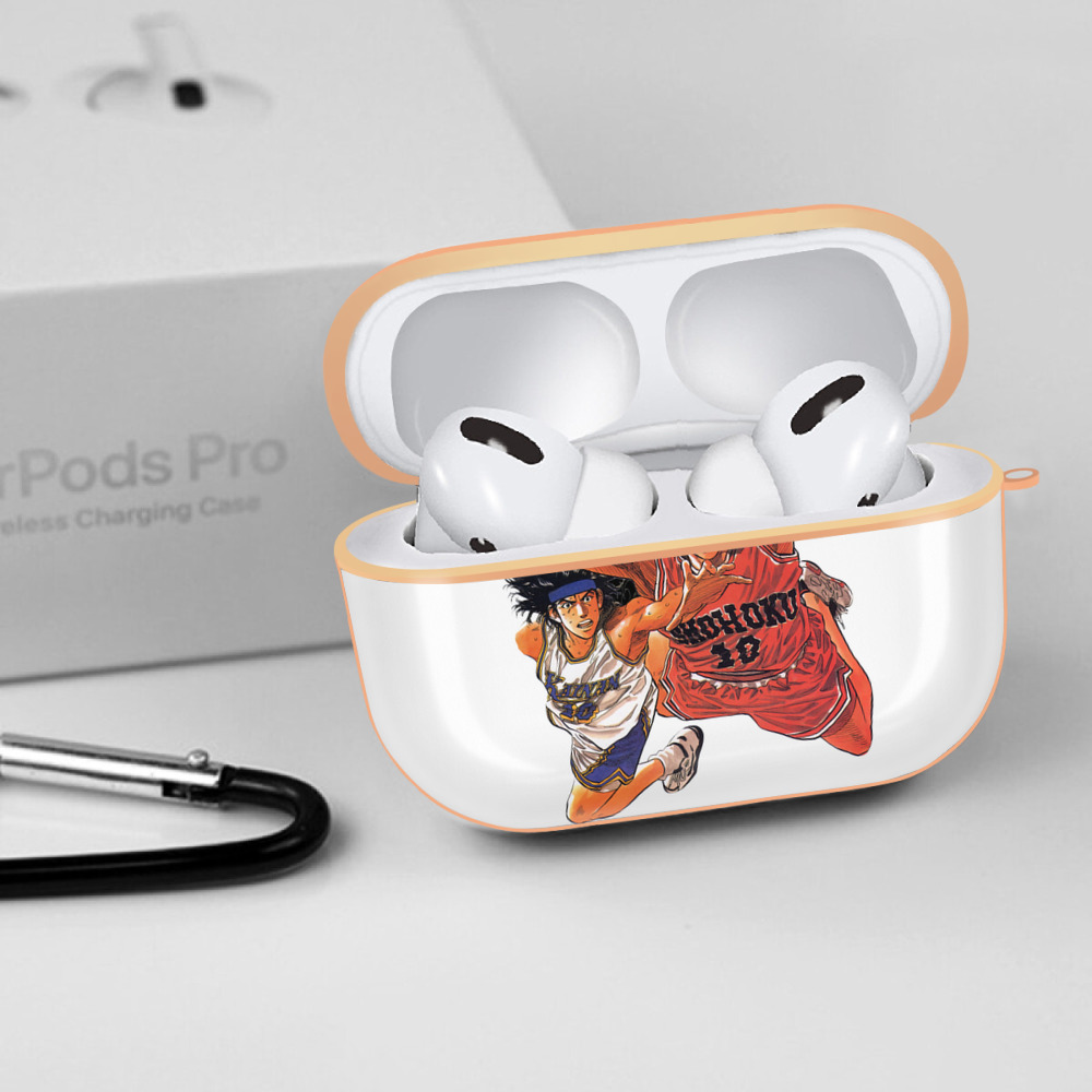 SLAM DUNK／スラムダンク 【AirPods Pro用】ハードシェル保護ケース｜耐衝撃・防指紋・カラビナ付き商品仕様
