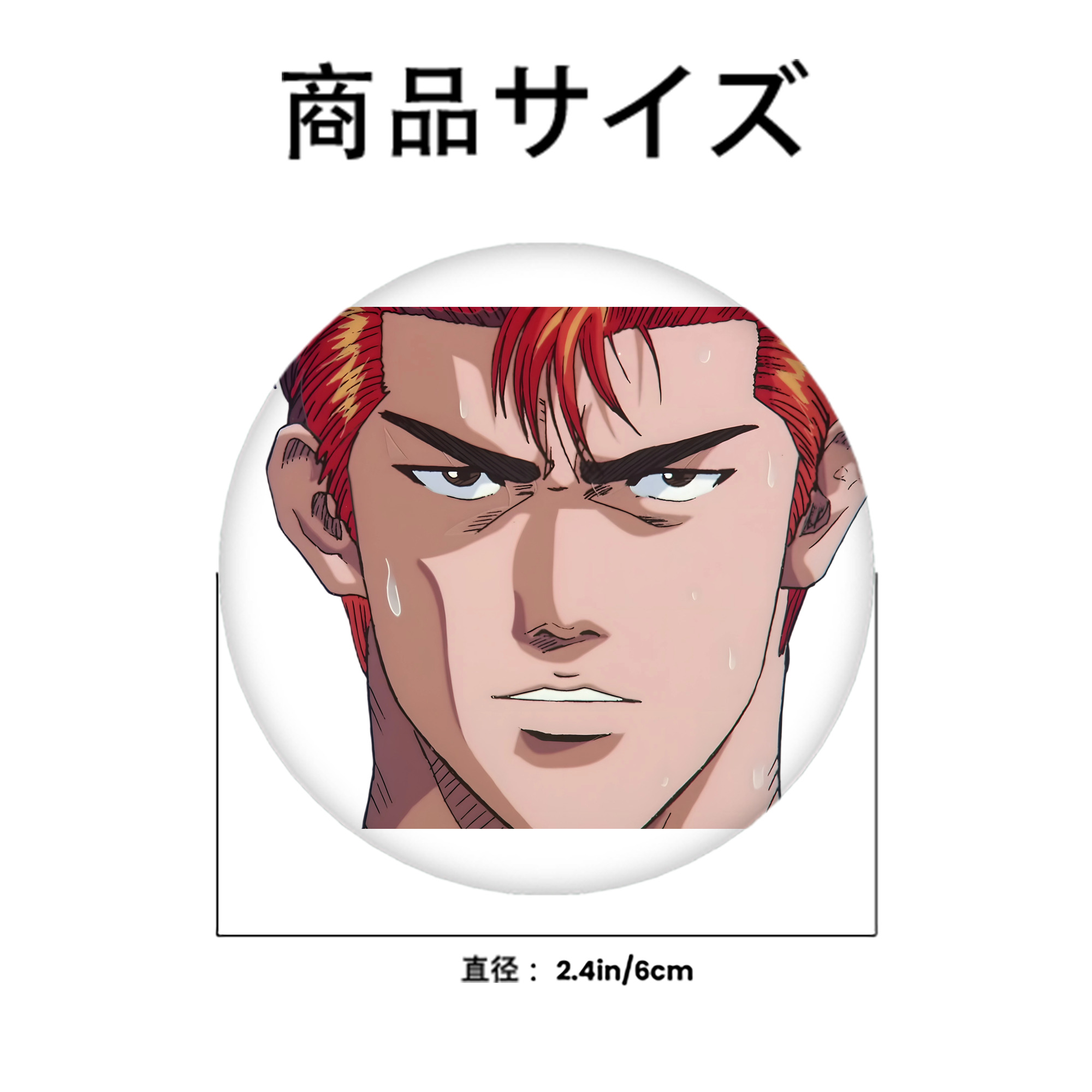 SLAM DUNK／スラムダンク 6cm 缶バッジ 複数セット