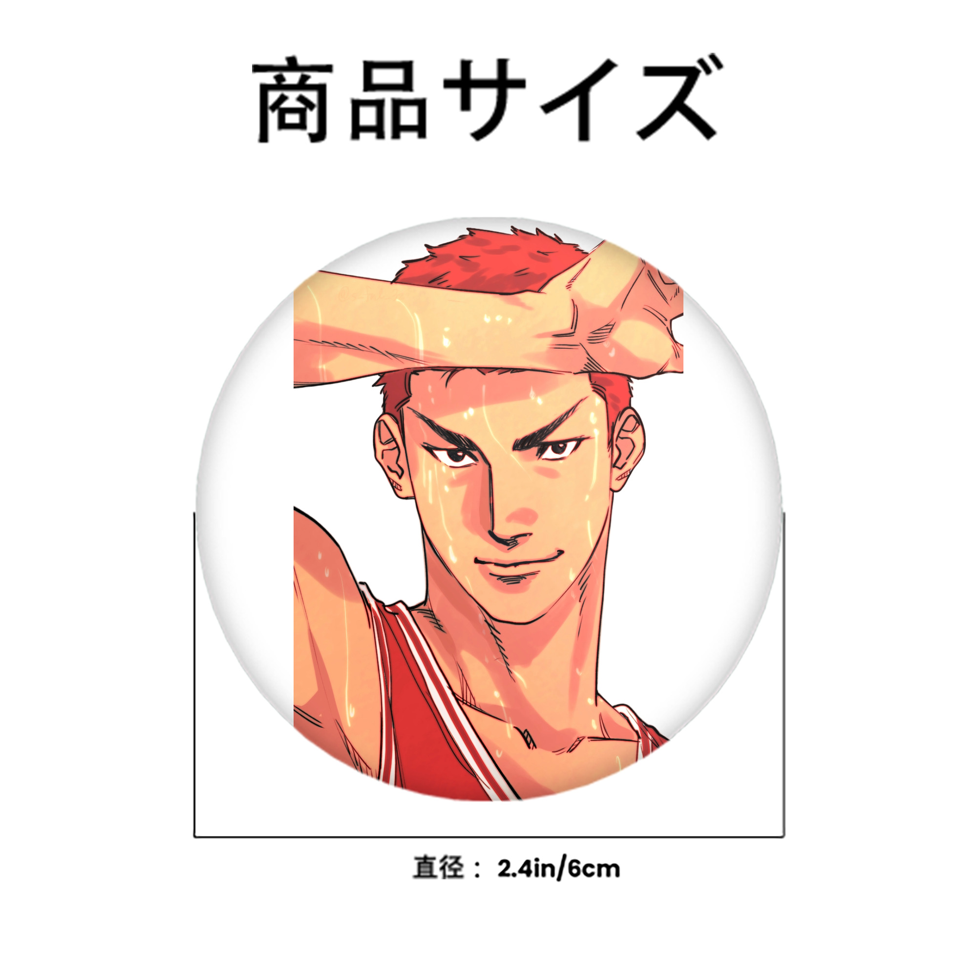 SLAM DUNK／スラムダンク 6cm 缶バッジ 複数セット