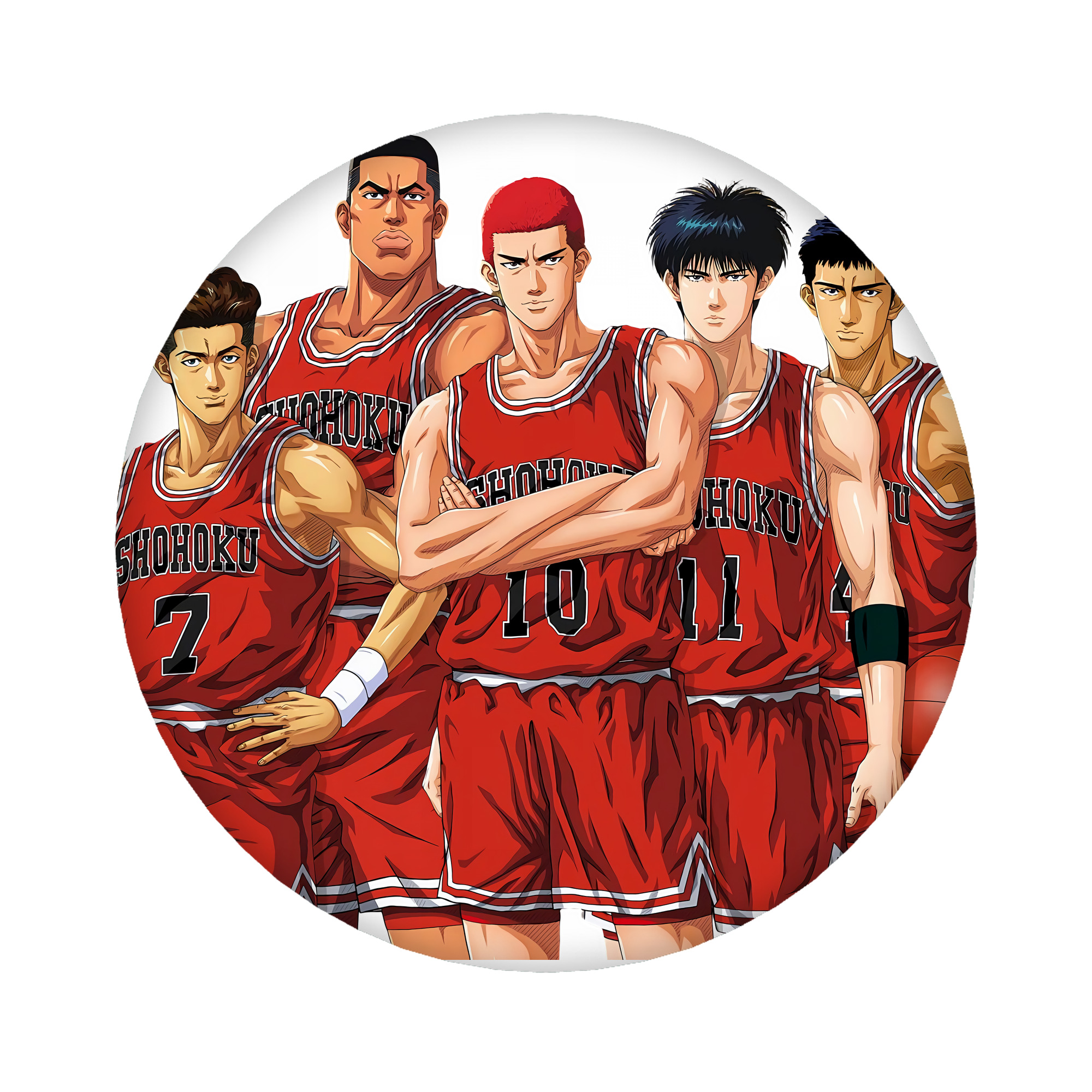 （画像用） SLAM DUNK／スラムダンク 6cm 缶バッジ 複数セット