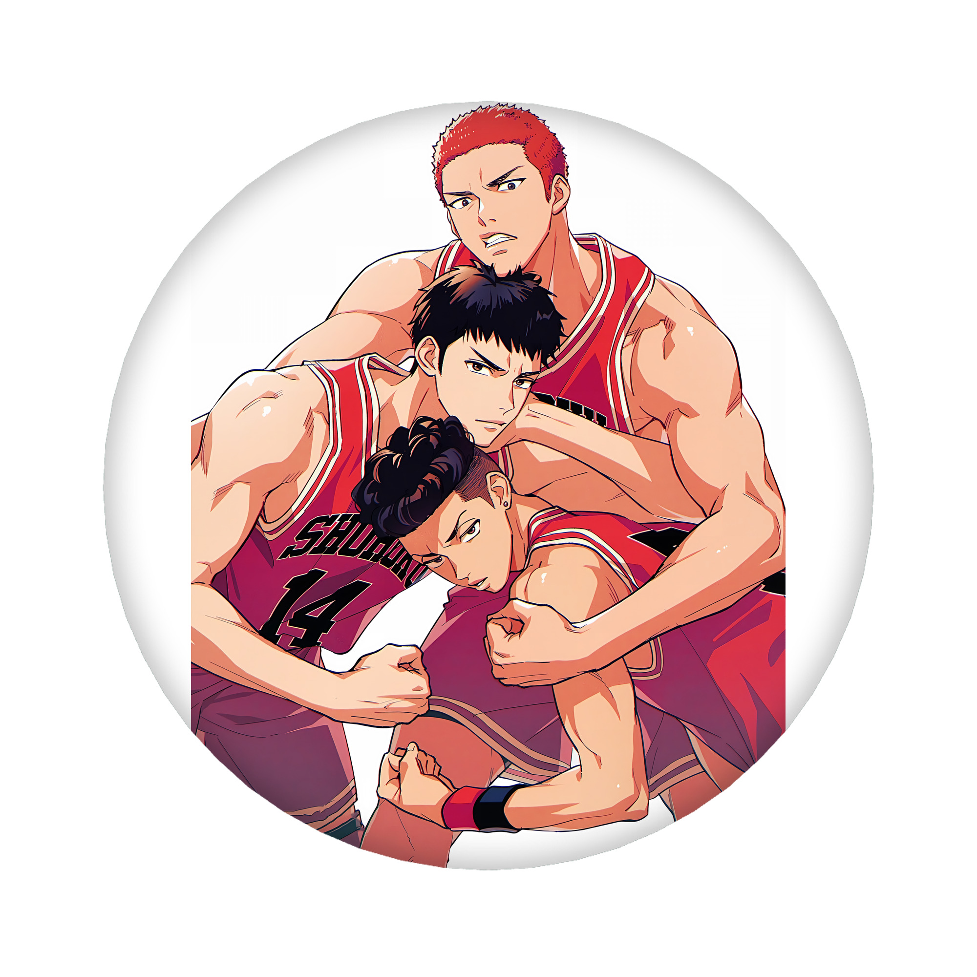 （画像用） SLAM DUNK／スラムダンク 6cm 缶バッジ 複数セット