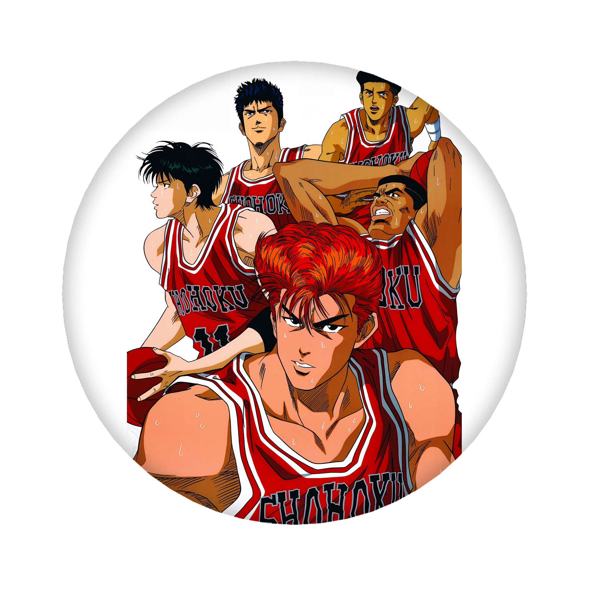 （画像用） SLAM DUNK／スラムダンク 6cm 缶バッジ 複数セット
