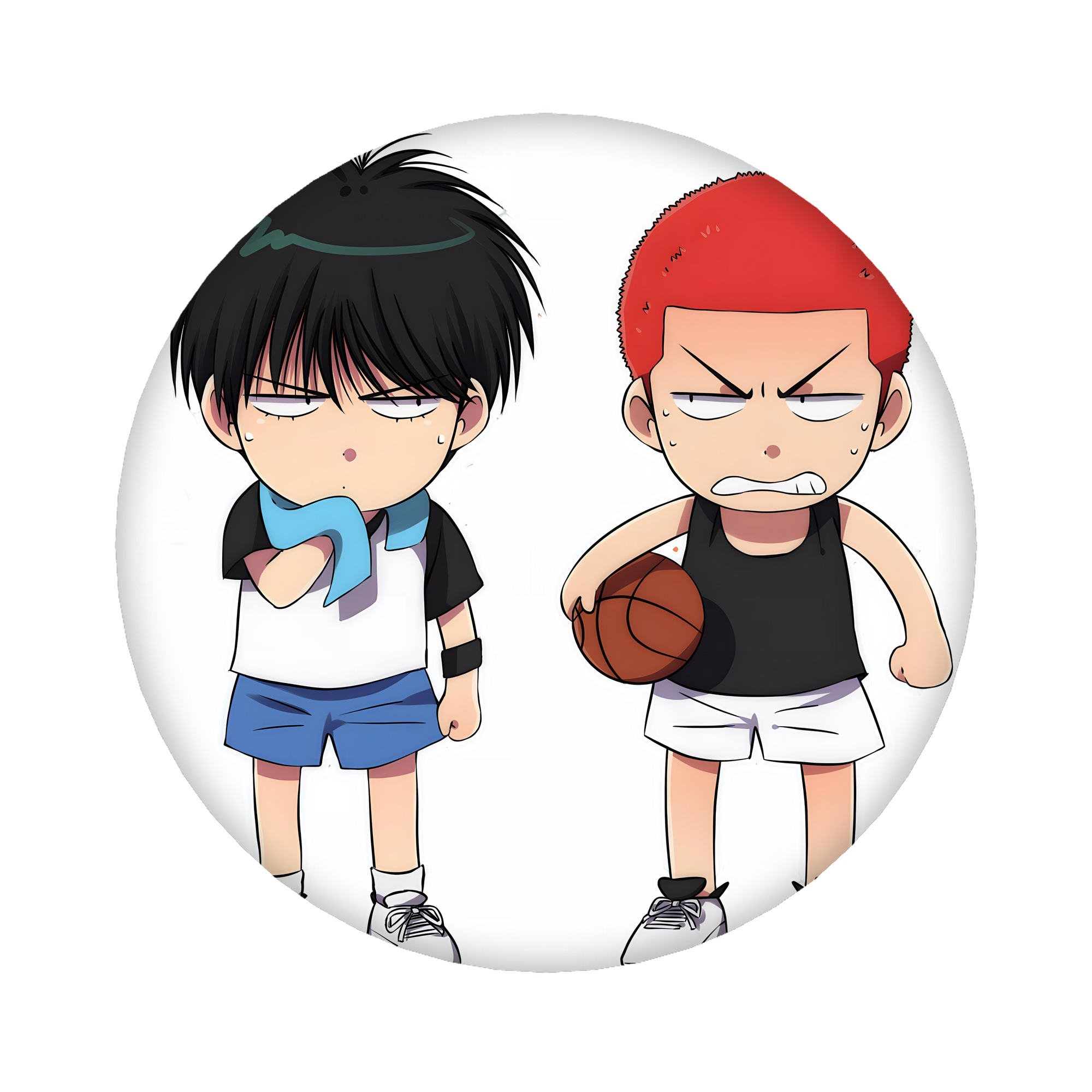 （画像用） SLAM DUNK／スラムダンク 6cm 缶バッジ 複数セット