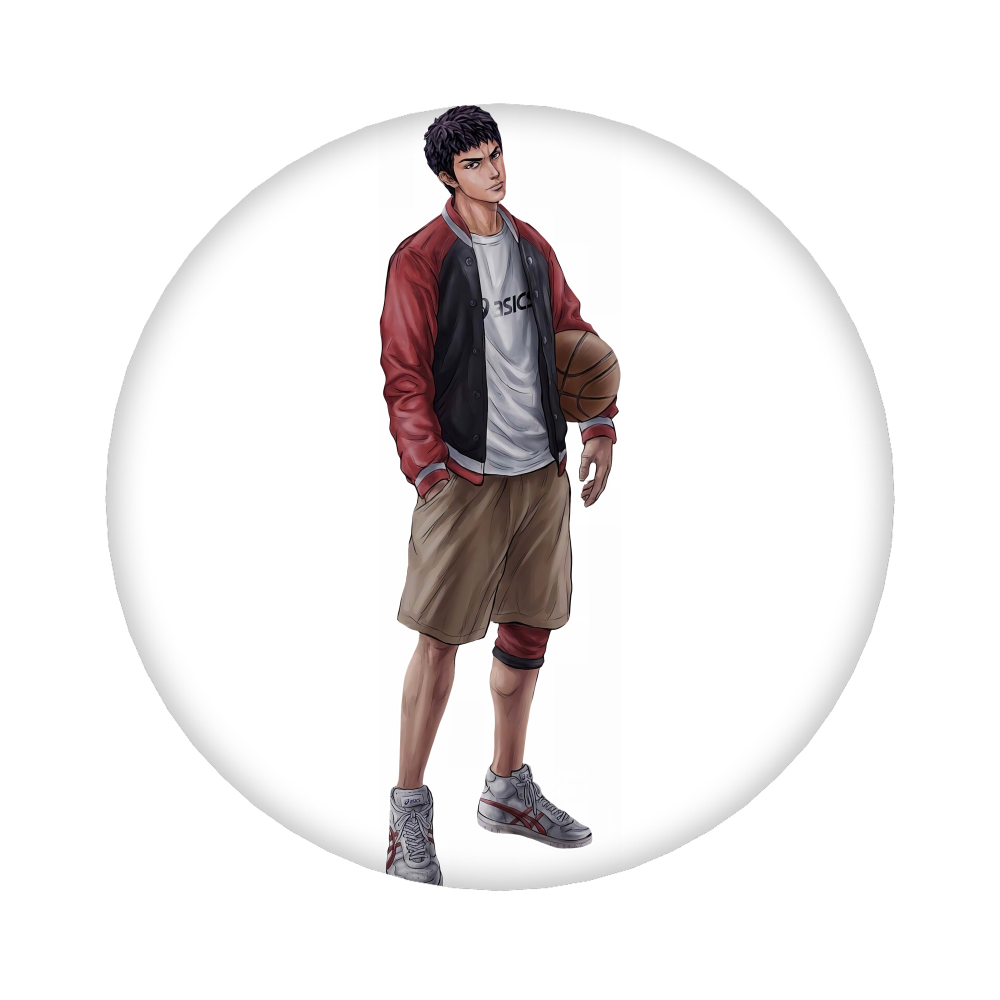（画像用） SLAM DUNK／スラムダンク 6cm 缶バッジ 複数セット
