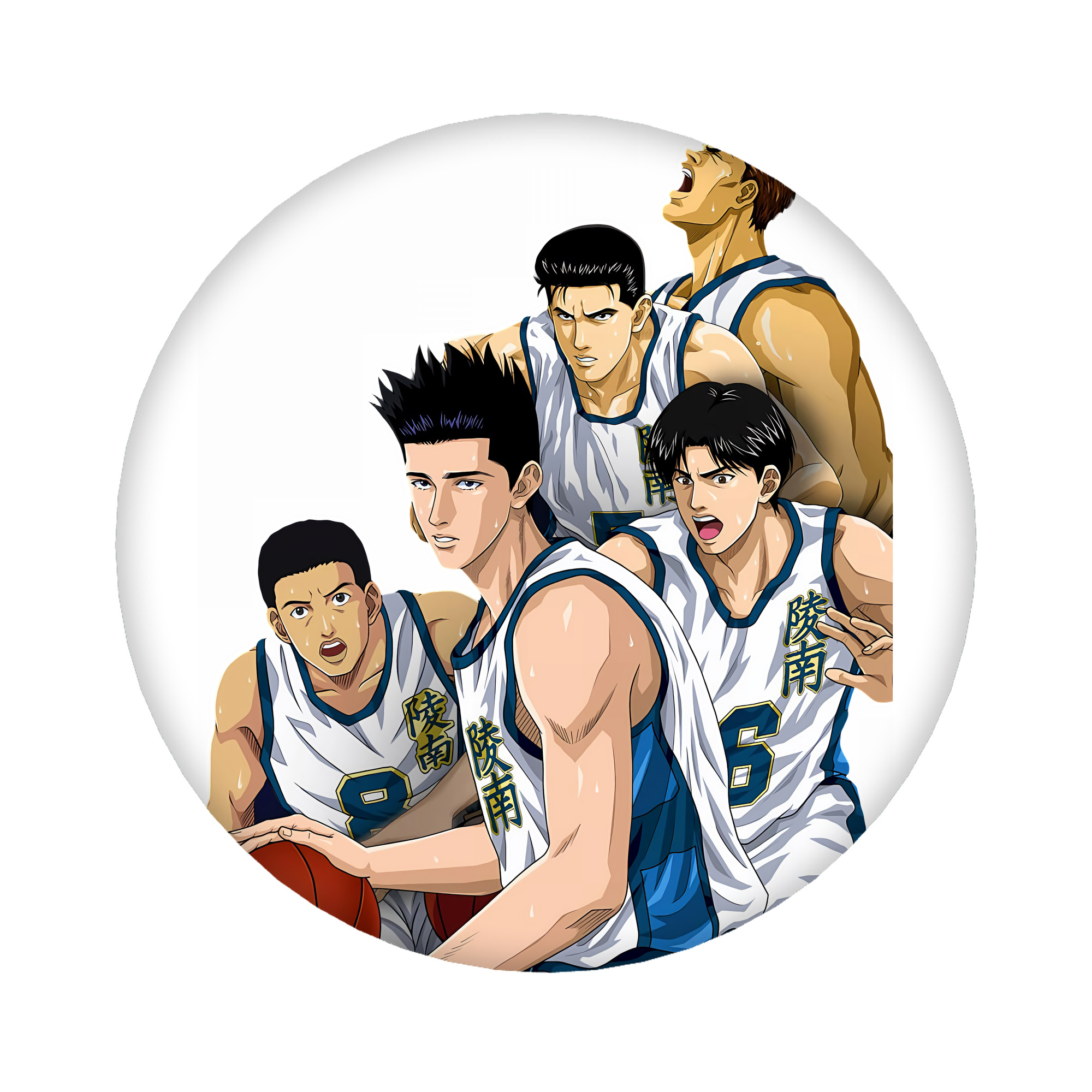 （画像用） SLAM DUNK／スラムダンク 6cm 缶バッジ 複数セット