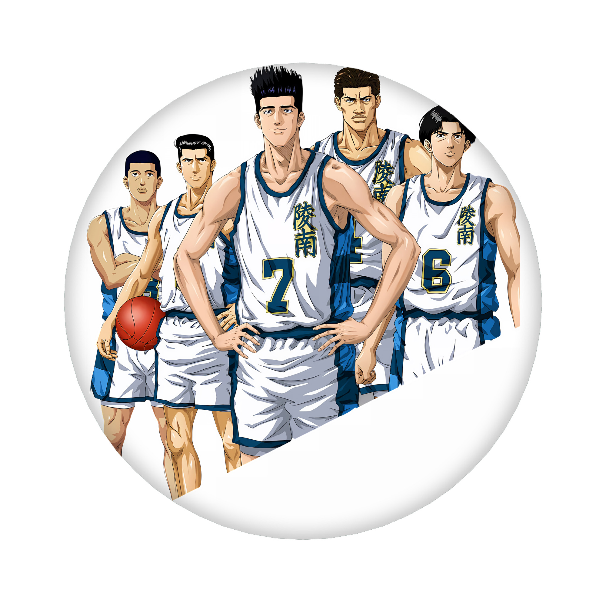 （画像用） SLAM DUNK／スラムダンク 6cm 缶バッジ 複数セット