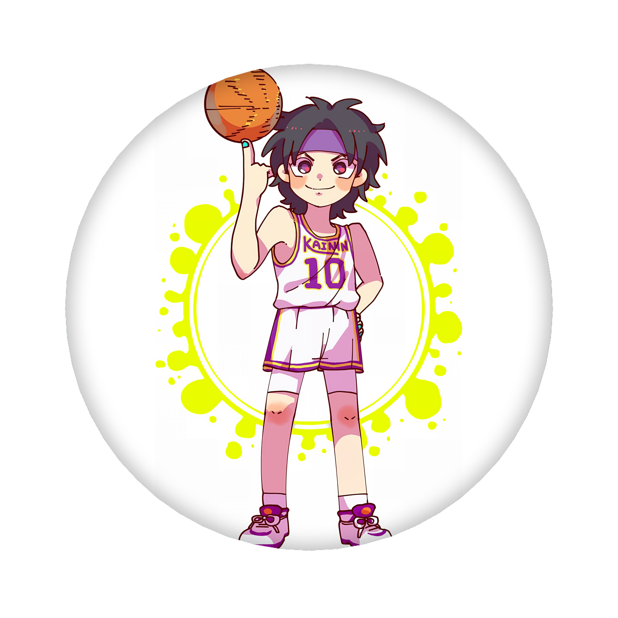 （画像用） SLAM DUNK／スラムダンク 6cm 缶バッジ 複数セット