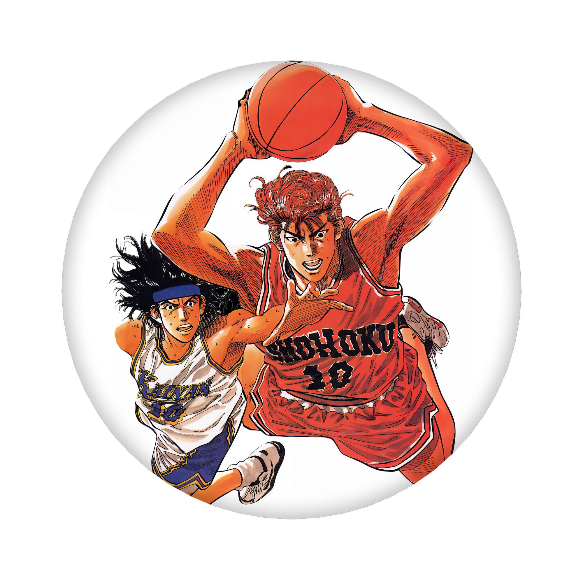 （画像用） SLAM DUNK／スラムダンク 6cm 缶バッジ 複数セット