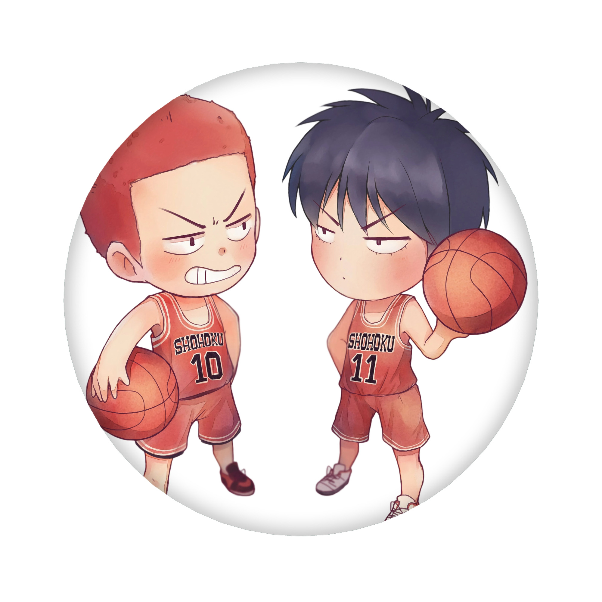 （画像用） SLAM DUNK／スラムダンク 6cm 缶バッジ 複数セット