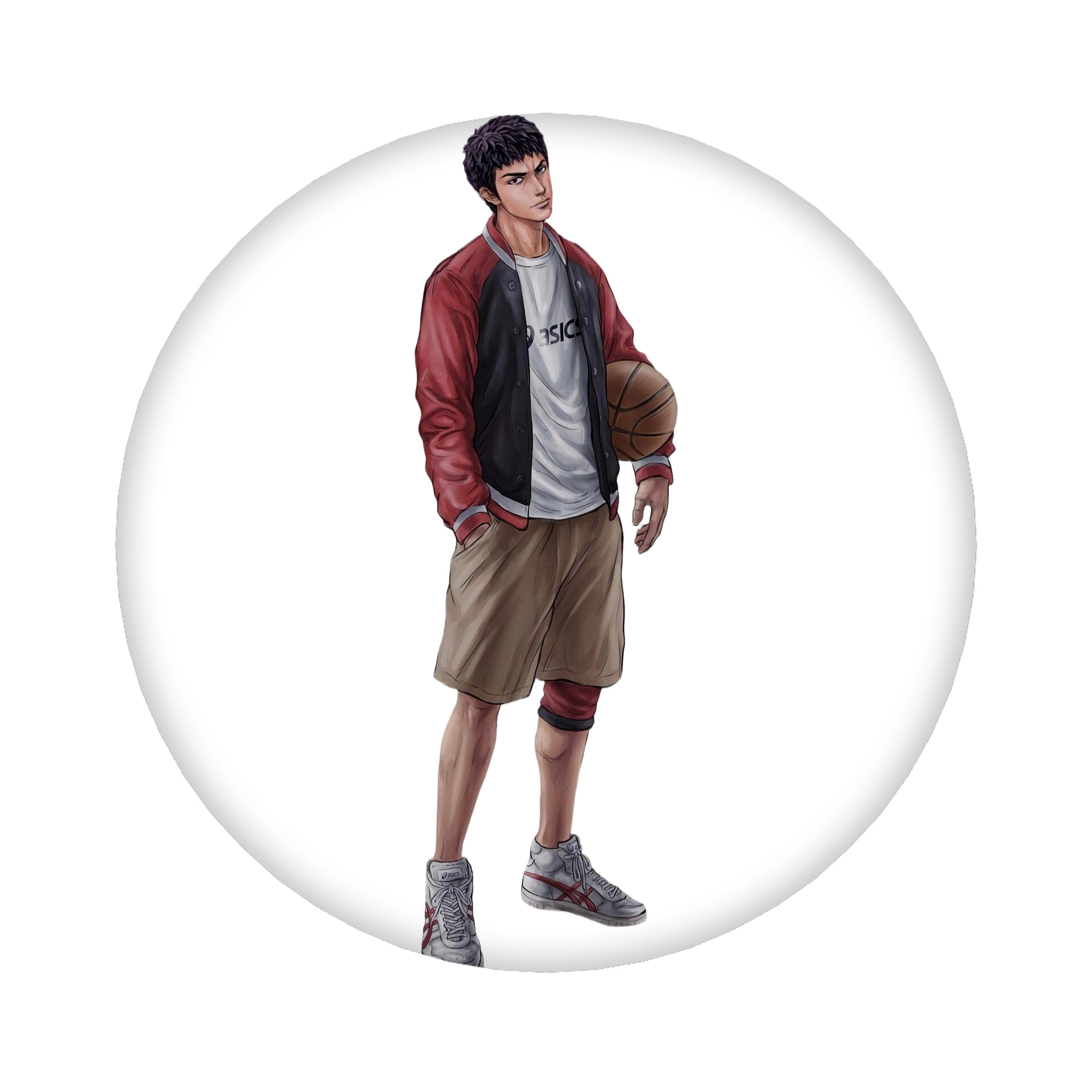 （画像用） SLAM DUNK／スラムダンク 6cm 缶バッジ 複数セット