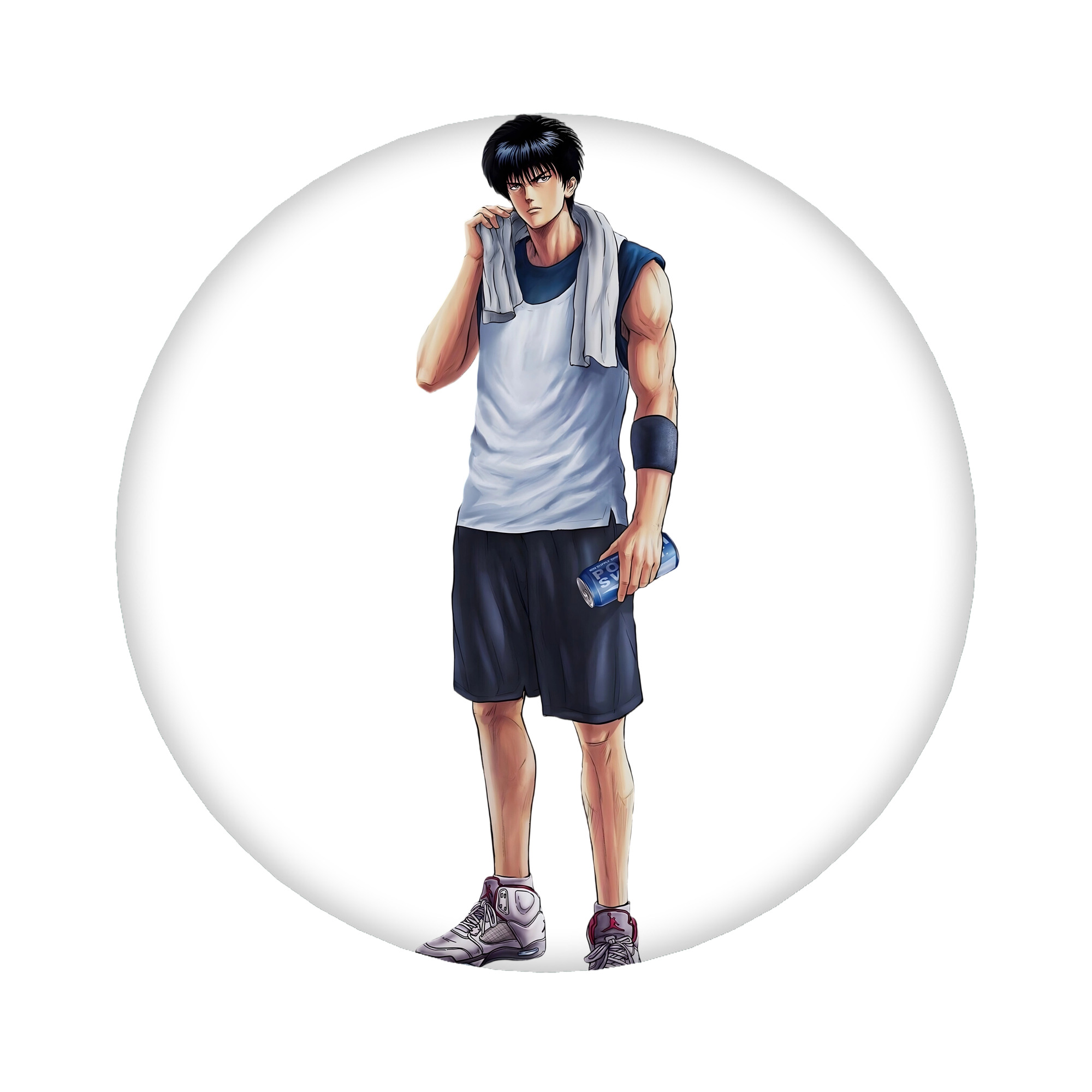 （画像用） SLAM DUNK／スラムダンク 6cm 缶バッジ 複数セット