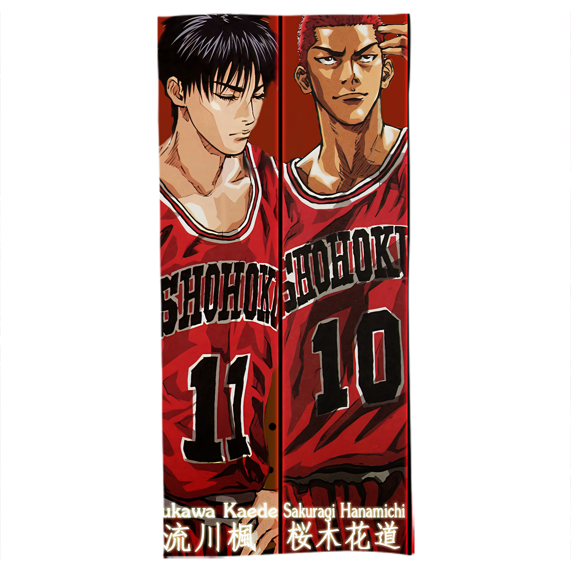 （画像用） SLAM DUNK／スラムダンク 大判バスタオル 70×140cm 吸水速乾 柔らかい肌触り