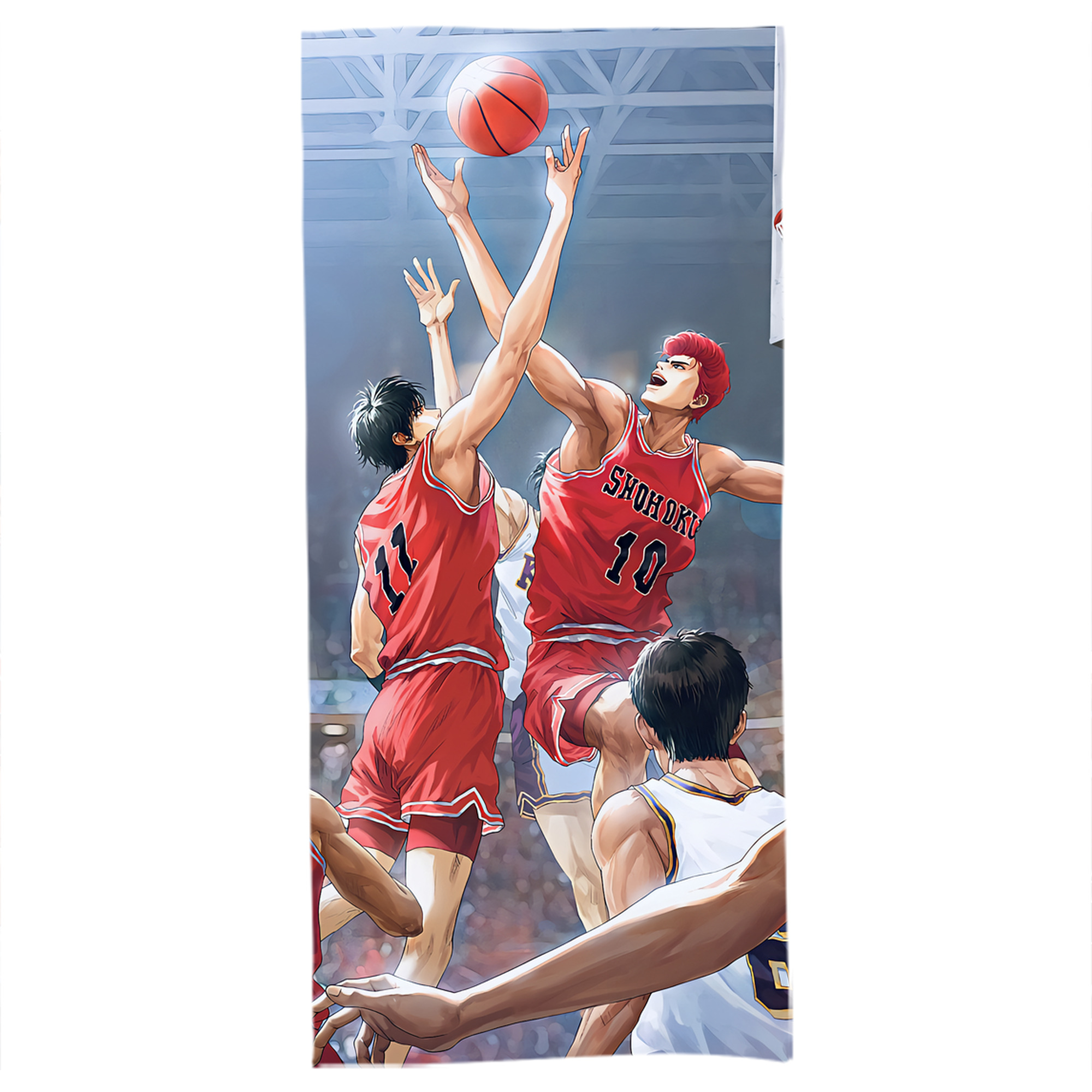 （画像用） SLAM DUNK／スラムダンク 大判バスタオル 70×140cm 吸水速乾 柔らかい肌触り