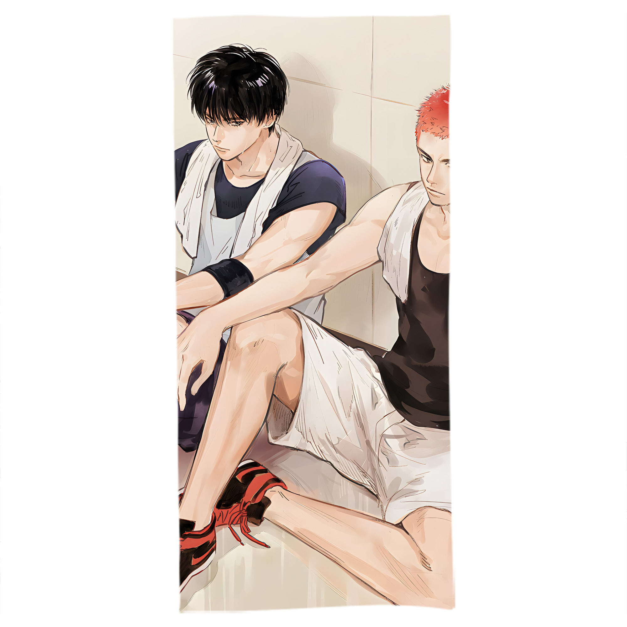 （画像用） SLAM DUNK／スラムダンク 大判バスタオル 70×140cm 吸水速乾 柔らかい肌触り