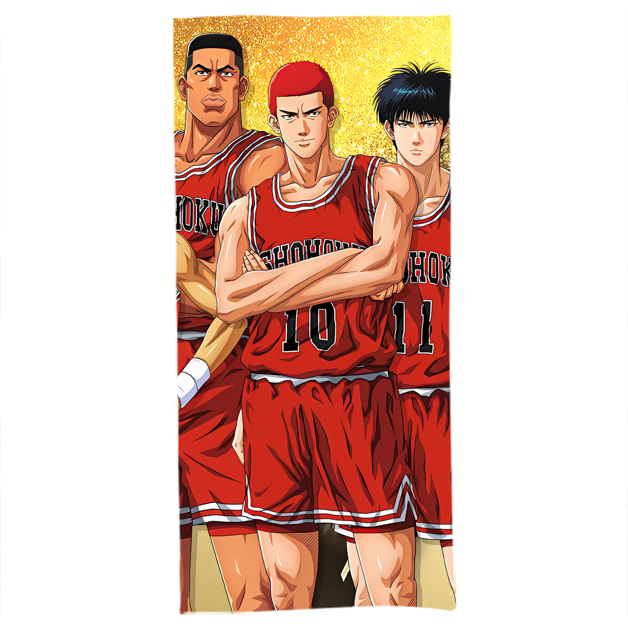 （画像用） SLAM DUNK／スラムダンク 大判バスタオル 70×140cm 吸水速乾 柔らかい肌触り