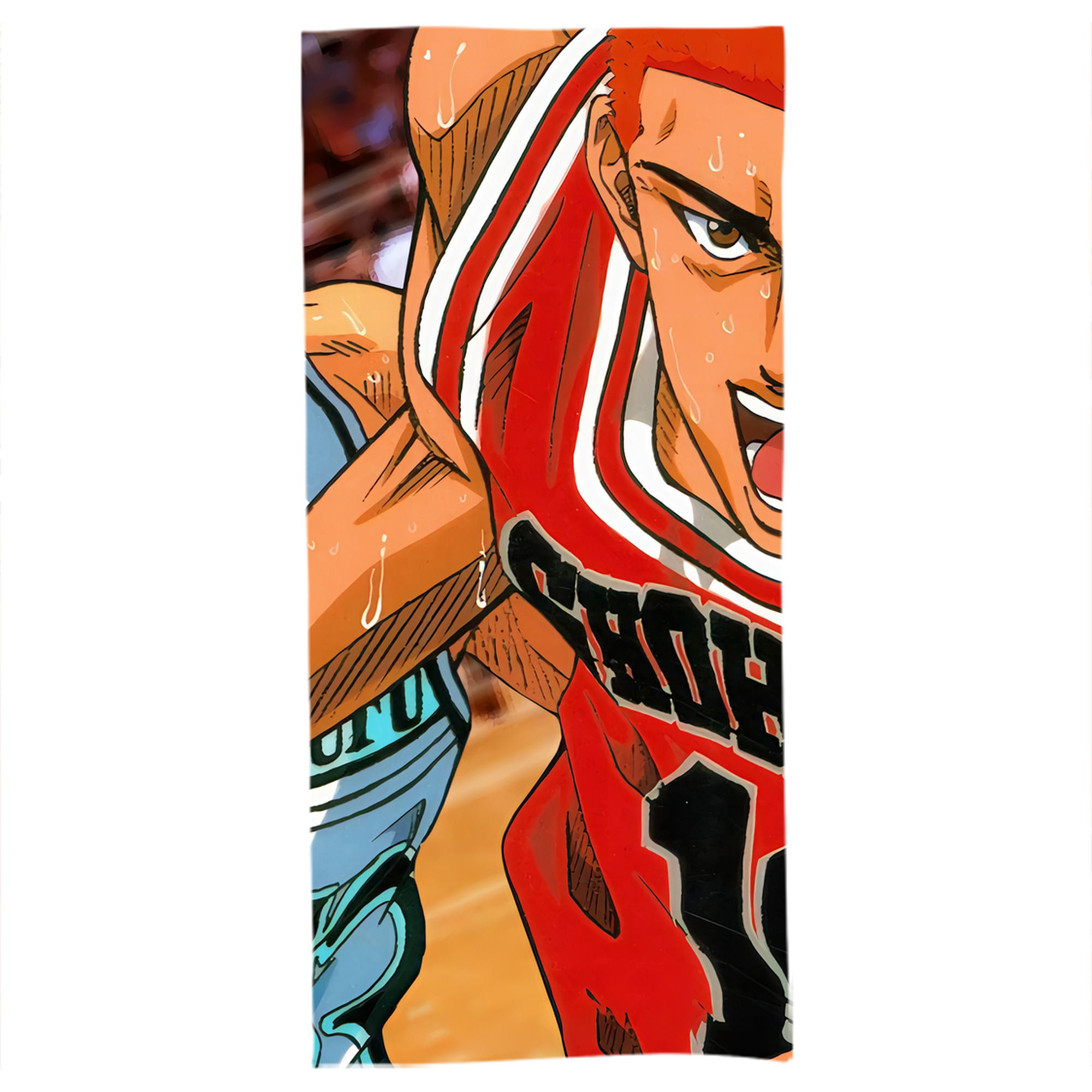（画像用） SLAM DUNK／スラムダンク 大判バスタオル 70×140cm 吸水速乾 柔らかい肌触り