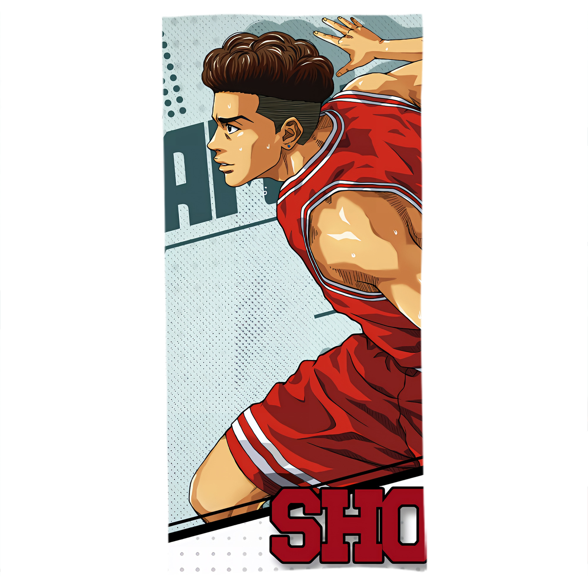 （画像用） SLAM DUNK／スラムダンク 大判バスタオル 70×140cm 吸水速乾 柔らかい肌触り