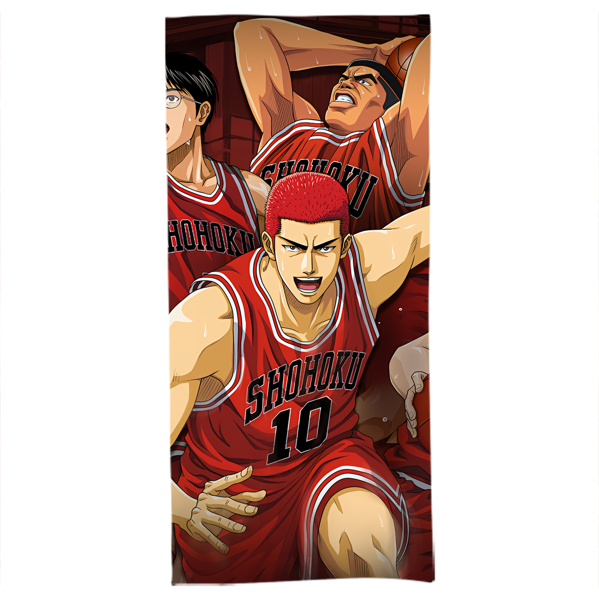 （画像用） SLAM DUNK／スラムダンク 大判バスタオル 70×140cm 吸水速乾 柔らかい肌触り
