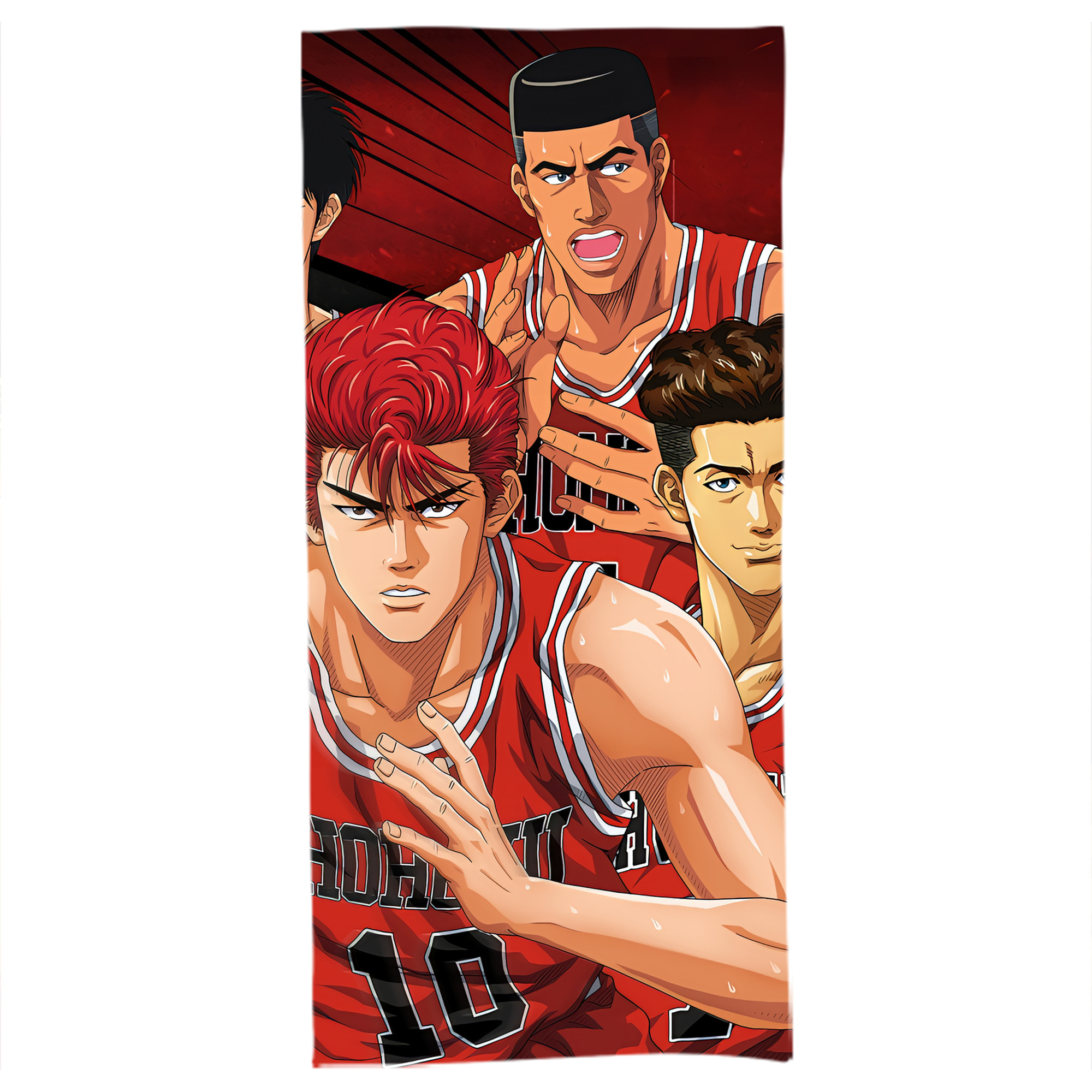 （画像用） SLAM DUNK／スラムダンク 大判バスタオル 70×140cm 吸水速乾 柔らかい肌触り