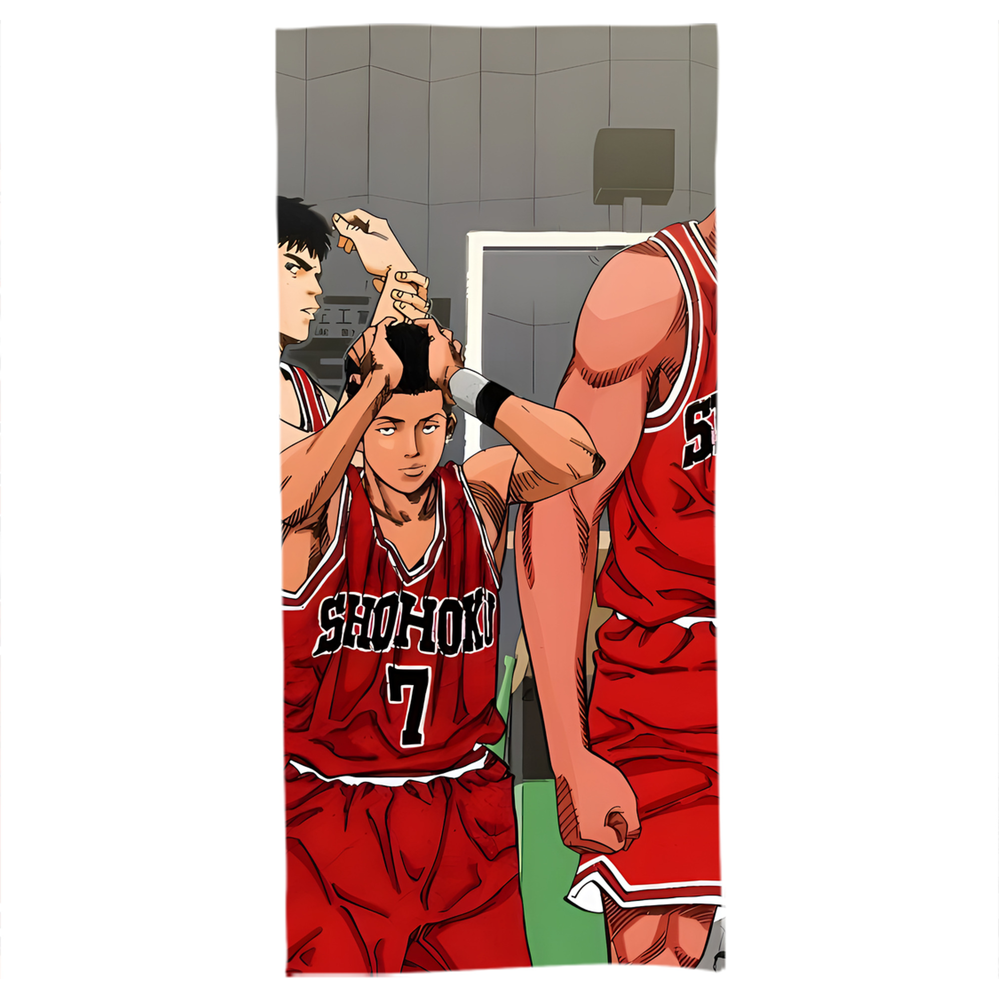 （画像用） SLAM DUNK／スラムダンク 大判バスタオル 70×140cm 吸水速乾 柔らかい肌触り