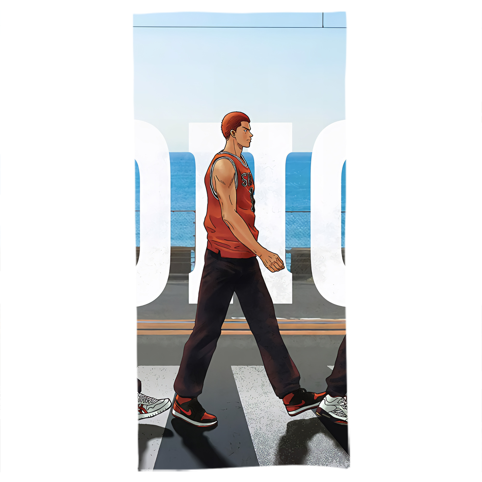 （画像用） SLAM DUNK／スラムダンク 大判バスタオル 70×140cm 吸水速乾 柔らかい肌触り