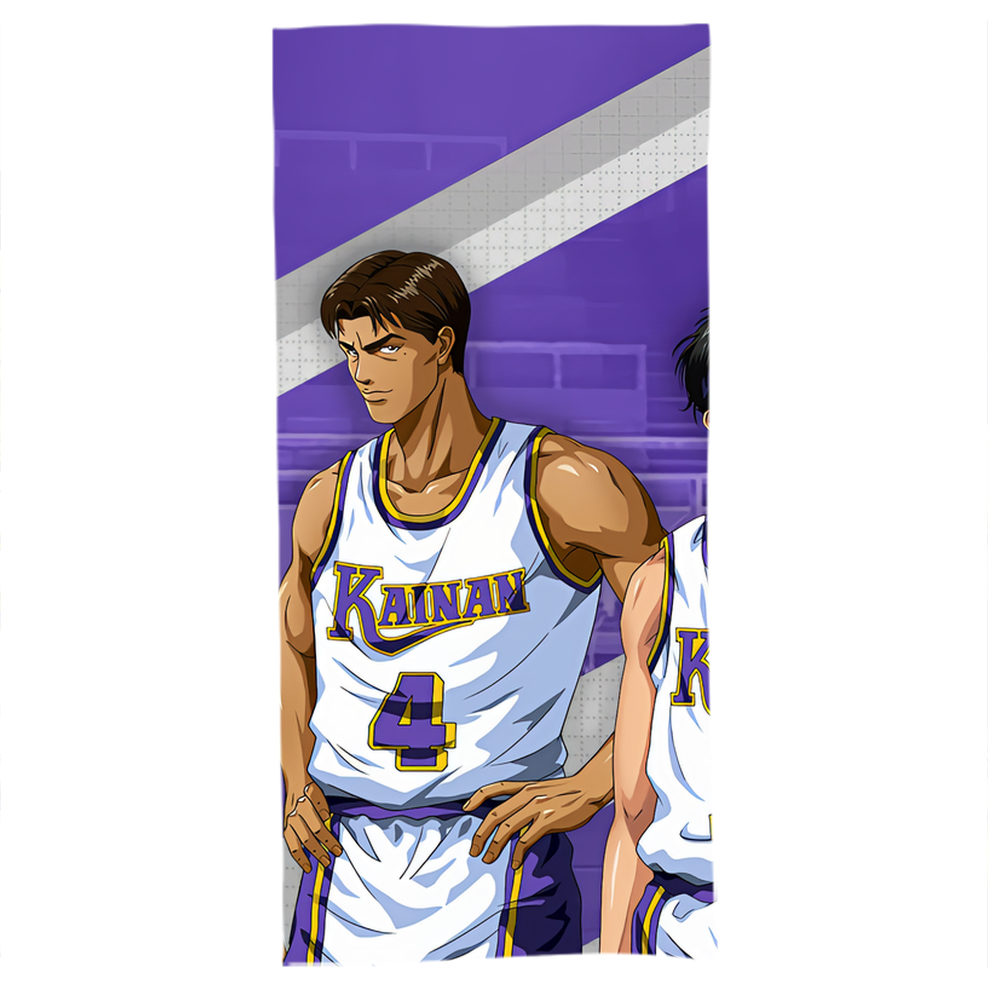 （画像用） SLAM DUNK／スラムダンク 大判バスタオル 70×140cm 吸水速乾 柔らかい肌触り
