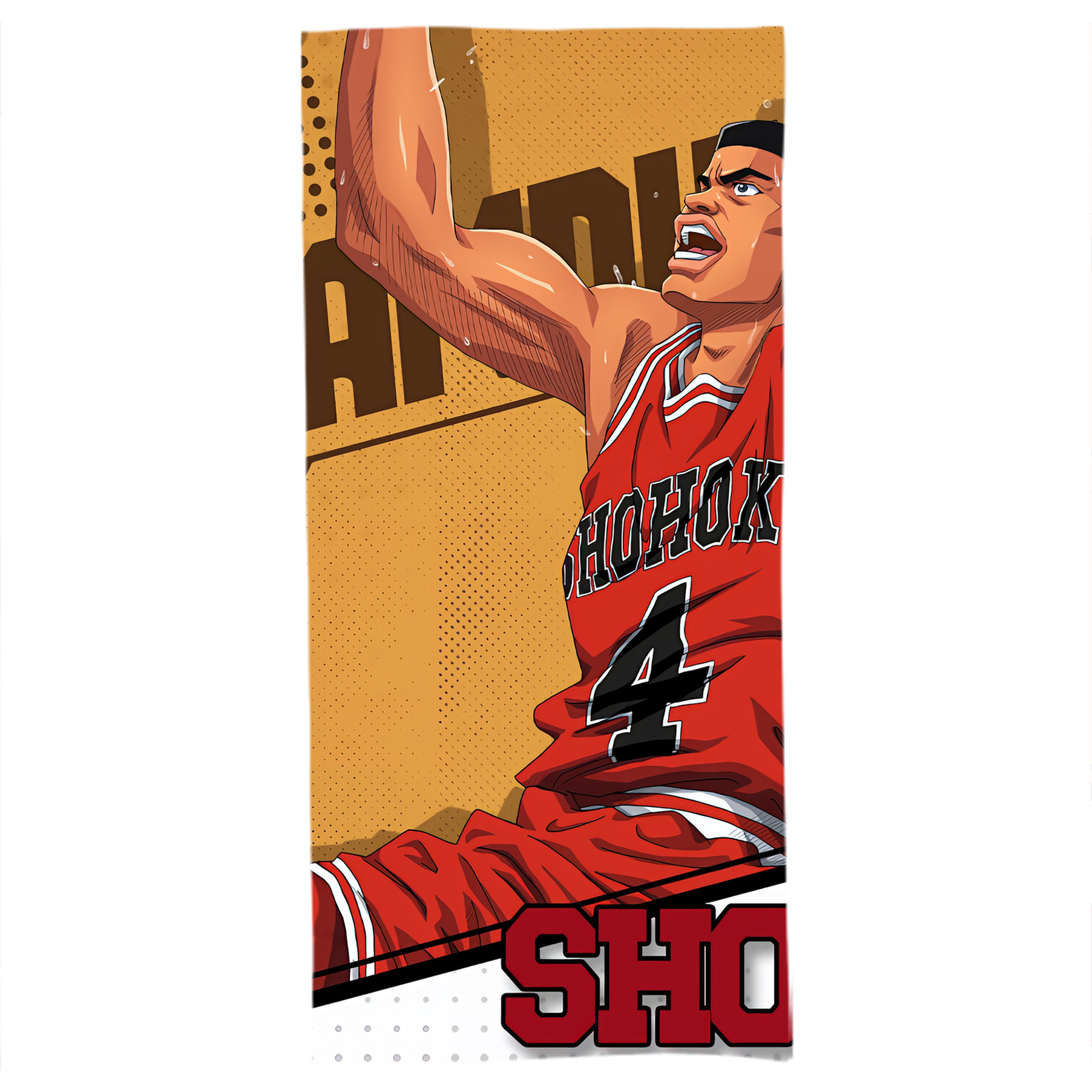 （画像用） SLAM DUNK／スラムダンク 大判バスタオル 70×140cm 吸水速乾 柔らかい肌触り