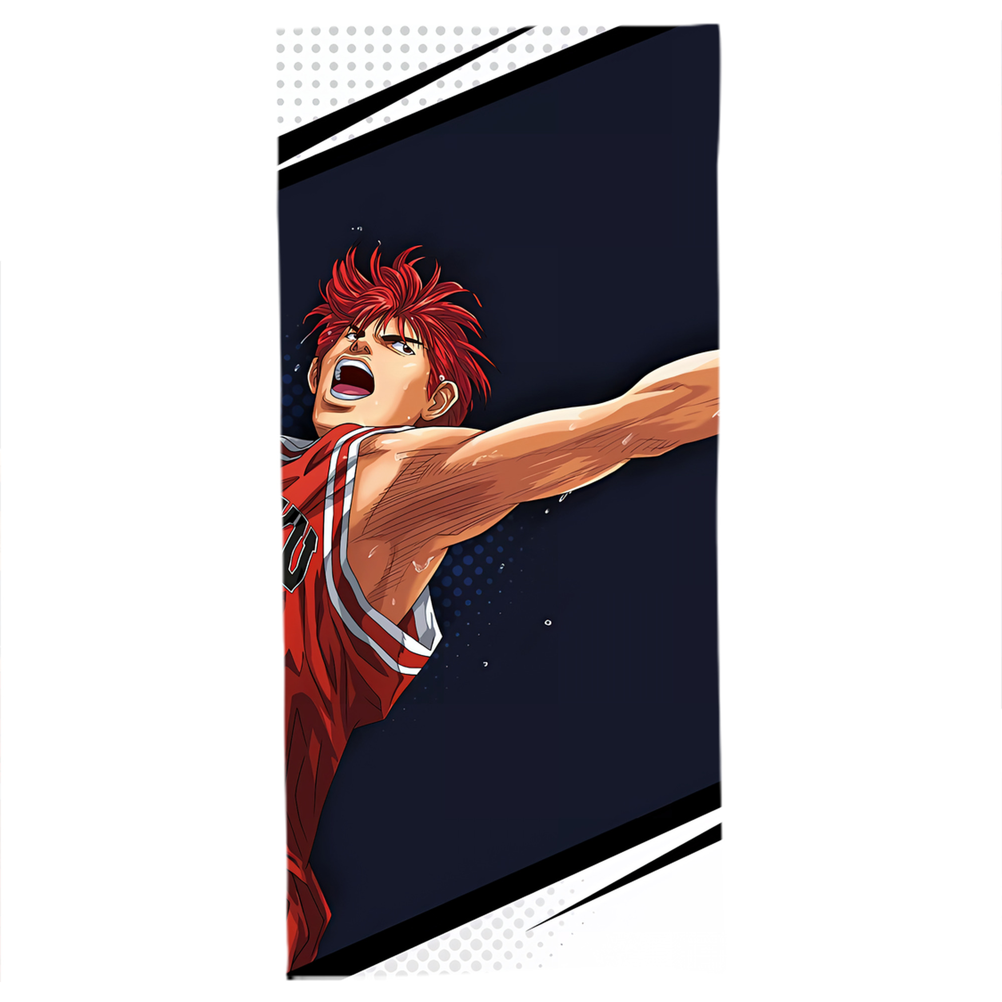 （画像用） SLAM DUNK／スラムダンク 大判バスタオル 70×140cm 吸水速乾 柔らかい肌触り