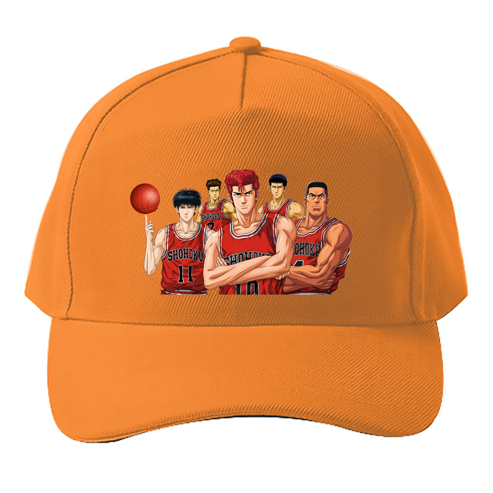 （画像用） SLAM DUNK／スラムダンク ベースボールキャップ 綿100％ 男女兼用 帽子 スポーツ