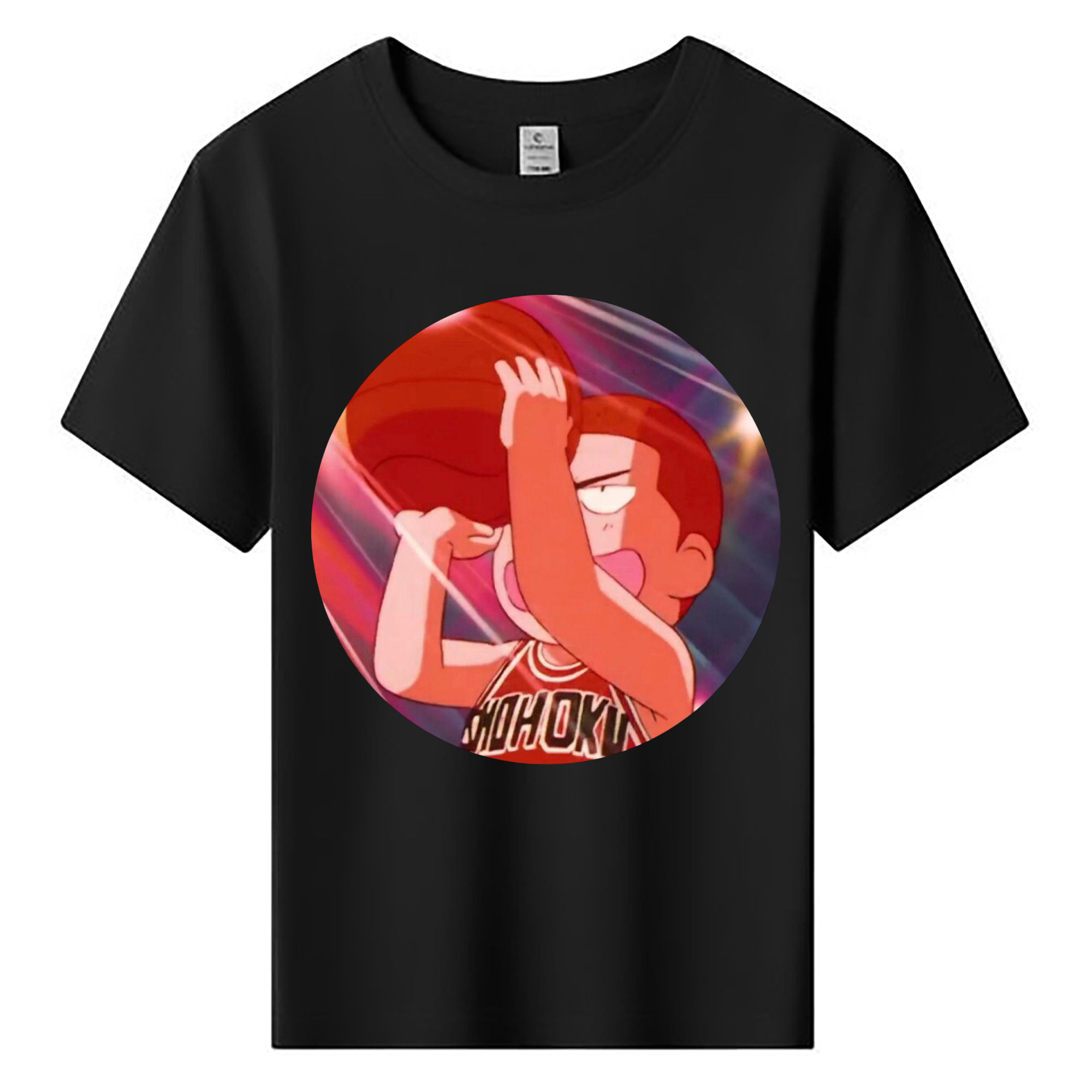 （画像用） SLAM DUNK／スラムダンク 綿100％キッズTシャツ（フロントプリント）