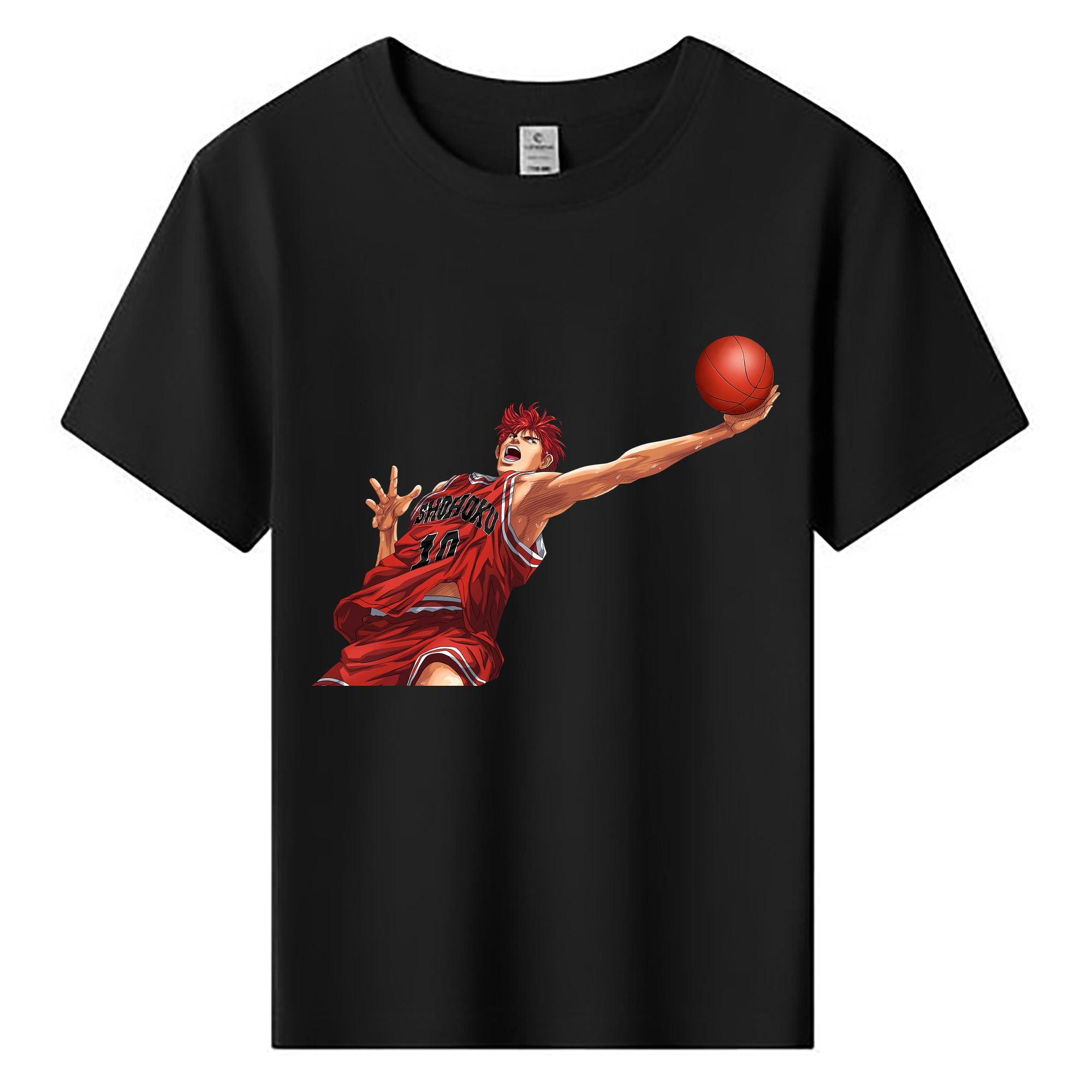 （画像用） SLAM DUNK／スラムダンク 綿100％キッズTシャツ（フロントプリント）