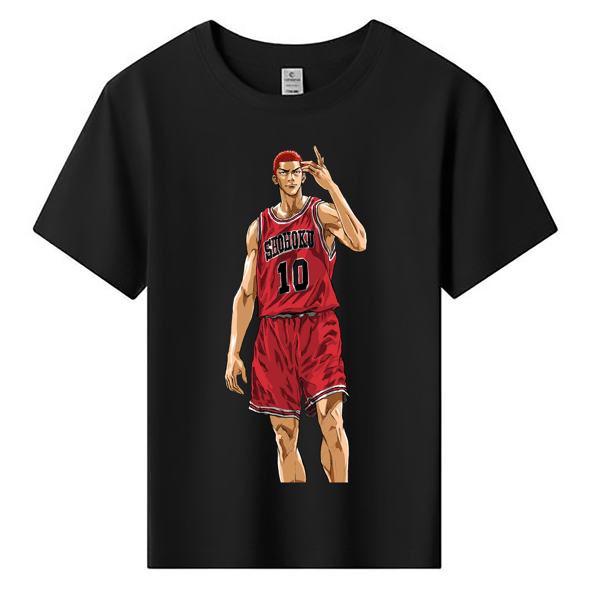 （画像用） SLAM DUNK／スラムダンク 綿100％キッズTシャツ（フロントプリント）
